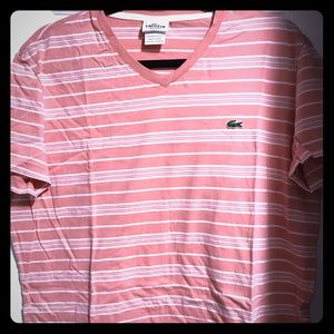 Lacoste v neck shirt